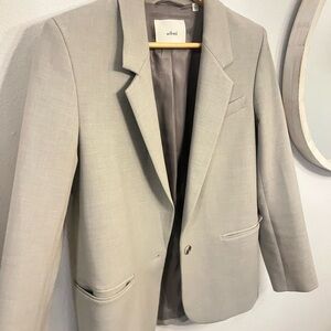 Wilfred - Aritzia New Generation Blazer in Ashen